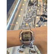 [GMW-B5000D-1JF] Silver Full Metal Chain Japan Set Tough Solar Watch