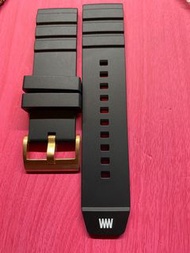 SEIKO 精工/Samsung galaxy watch 3 45mm 22mm 超高質量氟橡膠錶帶/不黏塵/玫瑰金色扣/ww 品牌