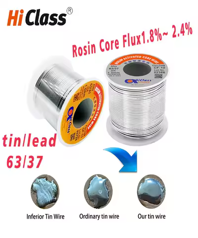 Asahi Quality Hiclass solder wire tin for welding soldering FOR SOLDER TIN WIRE Low Melt Rosin Core 