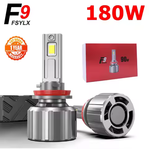 F9 180W 16000LM H7 LED Bulb LED H7 headlight kit Fog Light H4 H7 H8 H11 H1 9005 9012 Car LED Lamp LE