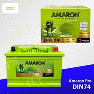 AMARON Hi-Life Pro DIN 74 DIN 66 Maintenance Free Car Battery ( 24 months warranty )