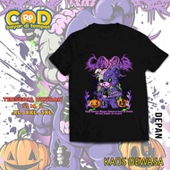 Kaos Tshirt  Kekinian Beruang Petir Angel / Kaos DistroTeddy Bear Happy Helloween / Kaos Beruang Pou