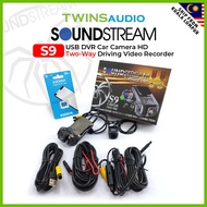 Soundstream USB DVR Car Camera HD Driving Video Recorder S9 HD CAMCODER with High-Speed USB Connecti