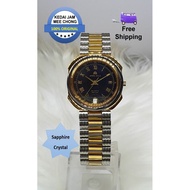 [Men] 100% ORIGINAL ARIES GOLD SWISS GJC9-RB Silver/23K Gold Plated Stainless Steel Watch