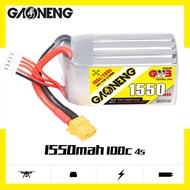 GNB15504S100A || Gaoneng GNB 4S 14.8V 1550mAh 100C XT60 LiPo Battery