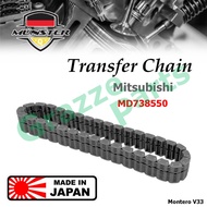 (68L) Münster Transfer Case Gearbox Chain Output Shaft Drive MD738550 for Mitsubishi Montero V33 V34