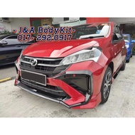 New Perodua Myvi 2022 GEAR UP Full Set Bodykit With Spoiler &amp; Paint