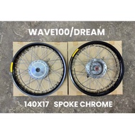 EX5-Dream /Wave100 Set PNP Takasago Excel Asia Alloy Rim 1.60x18 ,Spokes RCB Chrome ,Hub Magic Boy C