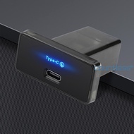 [New] 18W/30W Car Charger Power Socket Fast Charging PD Type C/USB USB Phone Charger Adapter Panel P