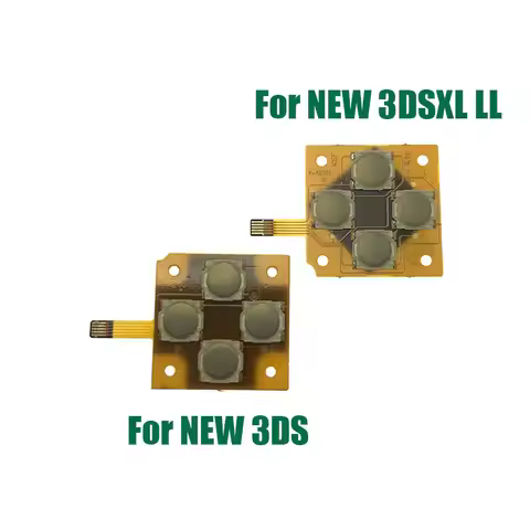 For New 3DS Direction Yellow Cross Button Left Key Keyboard Flex Cable For New 3DS XL LL