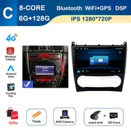 QJMBF Android OS GPS Navi สำหรับ Mercedes Benz C คลาส W203 2005-2009เครื่องเล่นวิทยุมัลติมีเดียในรถย