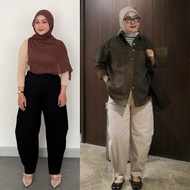 BIG Level - Marion Pants BIG Size - Jumbo Office Pants Wanita