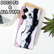 G32 - XIAOMI Case Latest F6 5Gpoco 2024 - Flexible rubber material - PASTEL MOTIF - XIAOMI silicone 