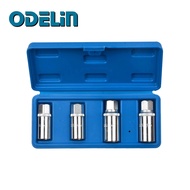 4Pc Socket Stud Screw Extractor Remover Installer Kit 6, 8,10,12Mm