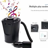 BX6 Cup-shaped Car hands-free, charger & MP3 player