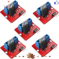FKILLA 5pcs MOSFET, IRF520 red Driver Module, irf520 mosfet Microcontroller for Arduino MCU ARM ARM
