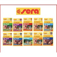 Sera NH4/NH3 NO2 Cl NO3 PO4 Fe gH kH test solution for fish tanks and aquariums