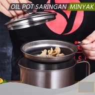 1 liter & 1.3 liter filter Used Oil Pot Filter Vegetable Oil Container/