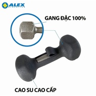 High quality rubber coated dumbbells, 3kg dumbbells for gym, yoga, fitness, sports, weight loss 6spo