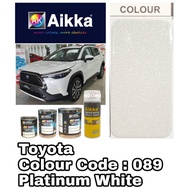 TOYOTA 089 PLATINUM WHITE - Aikka Oem Factory Colour