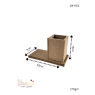 Yenji Clay Craft/MDF Board Pencil Holder