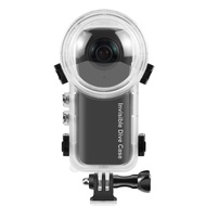 Invisible Dive Case for Insta360 X4, PULUZ 50m/164ft Waterproof Case Underwater Diving Housing Shell