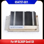 654757-001 667880-001 Original สำหรับ HP Gen8 G8 Server CPU Cooling System ฮีทซิงค์ฮีทซิงค์หม้อน้ำชุดคุณภาพสูง