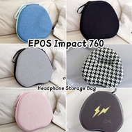 【超值】For EPOS Impact 760  Headphone Case Cartoon Simple Headset Earpads Storage Bag EVA Casing Box