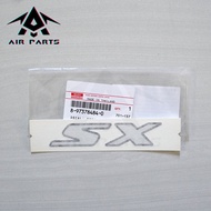 (Genuine) SX Sticker-ISUZU D-MAX Year 02-11 (Next To The Door) (1 Piece) Genuine Code.8-97378484-0