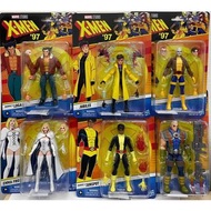 HASBRO MARVEL LEGENDS X-MEN 97 SET OF 6 ACTION FIGURE; 金鋼狼（Logan）、歡歡（Jubilee）、變形人（Morph）、白皇后（Emma Fr
