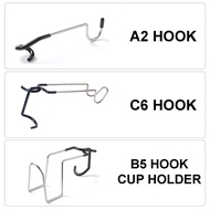 Canopy Tent Pole Hanging Clip Camping Penggantung Penyangkut Barang Khemah Botol Aiehook Hanger Brac