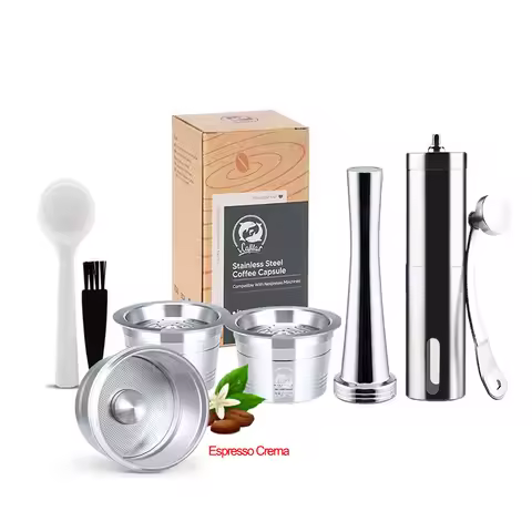 Reusable Coffee Capsule for Tchibo Cafissimo Easy Caffitaly 3 Hearts Lov Passione Coffee Maker Stain