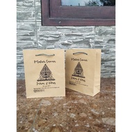 Screen Printed Paper Bag 18 x 8 x 22 songgong Bag/ Plain Paper Bag/