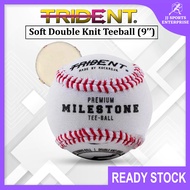 Trident Milestone Soft Double Knit Teeball - Polycore (9 inches)