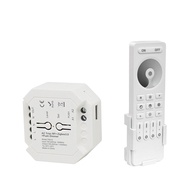3 ใน 1 AC 100-240V Triac WiFi&RF&Tuya Zigbee Smart Push Dimmer สำหรับหลอดฮาโลเจนแบบดั้งเดิม ไฟหรี่แส