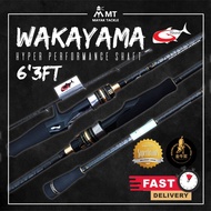 NEW MODEL G-TECH WAKAYAMA BC & SPINNING ROD 6'3 KAKI JORAN PANCING