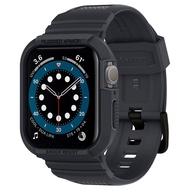 Spigen Rugged Armor Pro Apple Watch Series SE / 8 / 7 / 6 / 5 / 4 (45mm/44mm) Case Charcoal Apple Wa