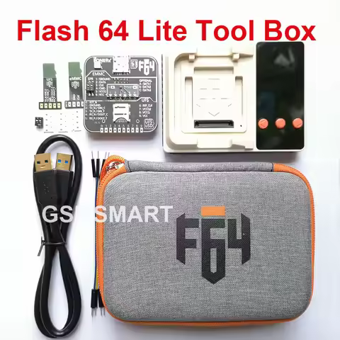 100 original F64 Flash 64 Lite Tool Box
