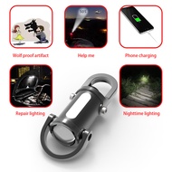 Multifunctional Mini LED Keychain Flashlight Multifunctional Light Pocket EDC Tool For Camping Home