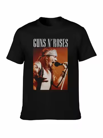 AXL Rose Guns N' Roses Charles MANSON T Shirt Charlie Dont Surf VTG T Shirt