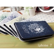 Korean Lion Retro Leather Case For Iphone 7 Plus Iphone7 Plus Iphone7plus