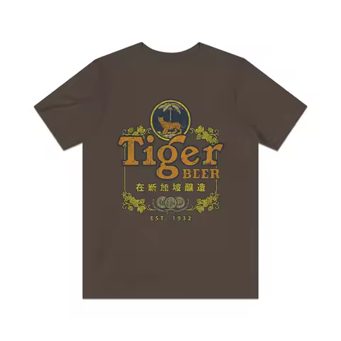 Tiger Beer Singapore 1932 Vintage Men's T-Shirt