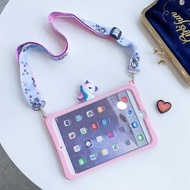 Awotech Samsung Tablet Unicorn Casing Samsung Galaxy Tab A 8.0 2019 SM-T290 T295 T297 A7 Lite T220/2