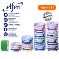 Elfen Cloth Tape 48MM x 8 Yard  High Quality Waterproof Adhesive Tape Stick On Any Surfaces Gaffer T