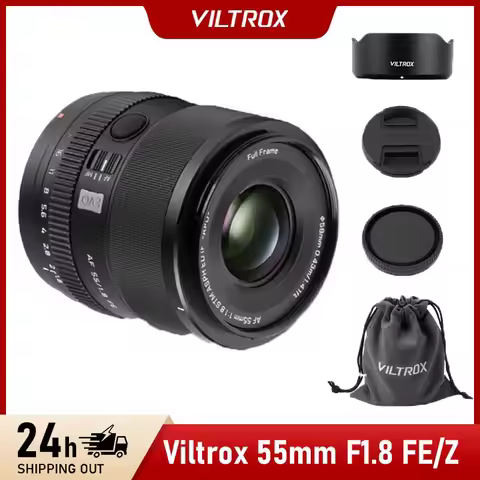 Viltrox 55mm F1.8 EVO AF Full Frame Prime Portrait Lens for Sony E/Nikon Z Mount A7IV A7C II A7RV A7