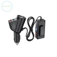 12 Volt 24 Volt Car Charger 1 to 5 Power Adapter Multi Functional with USB Ports【Chevrolet】