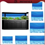 [SONONIA] Fish Tank Adhesive Background Posters For Fish Tank Landscape Decor 61x30cm
