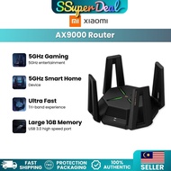 Xiaomi Mi AX9000 Router WiFi 6 | 5Ghz 4K QAM + 160MHz Tri-Band USB3.0 Wireless Mesh Network Game Acc