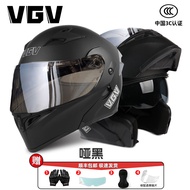 หมวกกันน็อค VGV 3C สำหรับมอเตอร์ไซค์ หน้ากากแบบเปิดได้ 2 ชั้น หมวกกันน็อคแบบครอบเต็ม หมวกกันน็อคแบบฤ