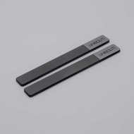 Mirror Mirror Handle Black Glass Nail File LOGO Nail File Nano Glass Nail File